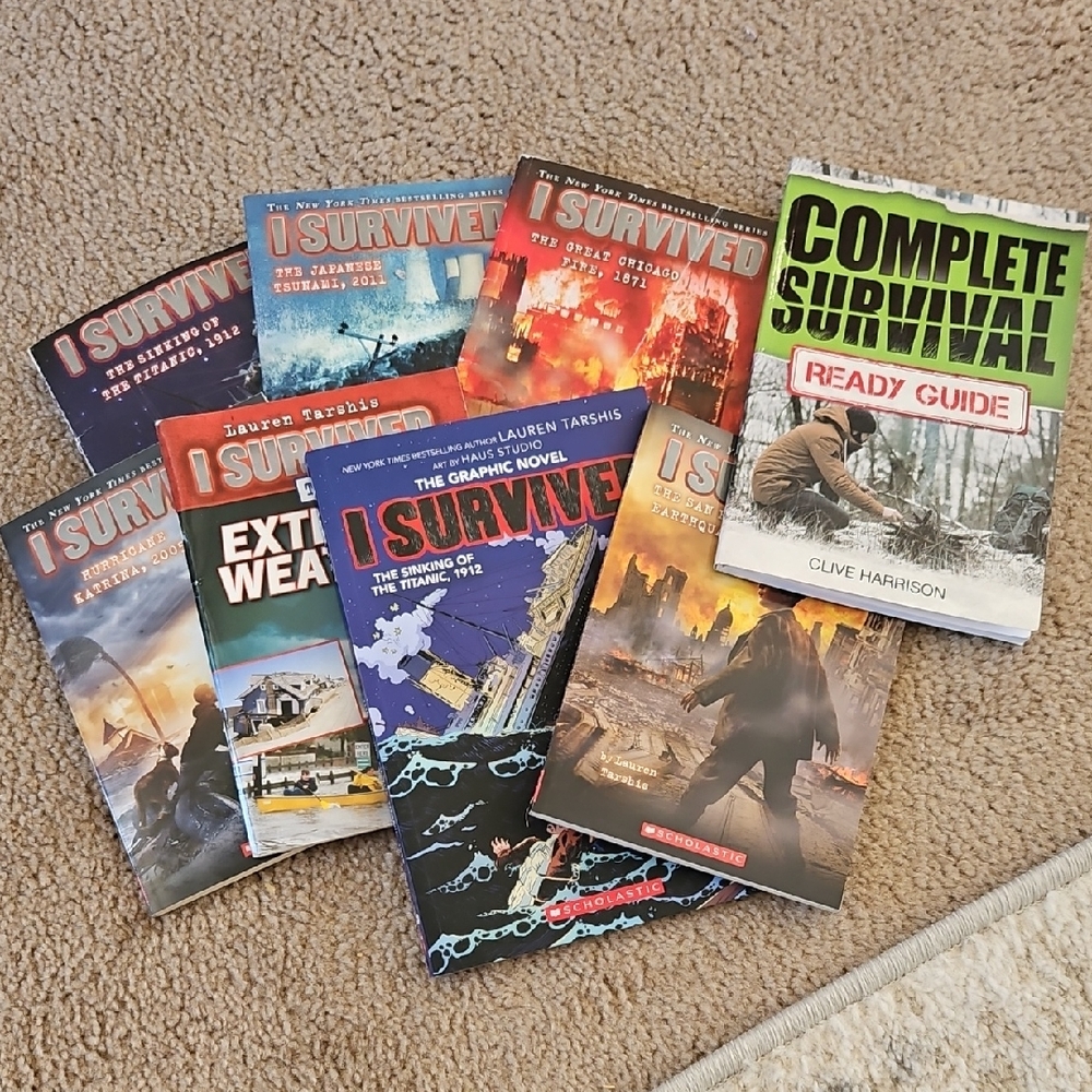 I Survived Book Collection Plus One Extra Book